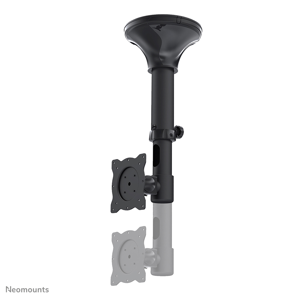 Neomounts FPMA-C025BLACK Supporto monitor/TV a soffitto 10-30" - alt. 37-47 cm - inclinabile